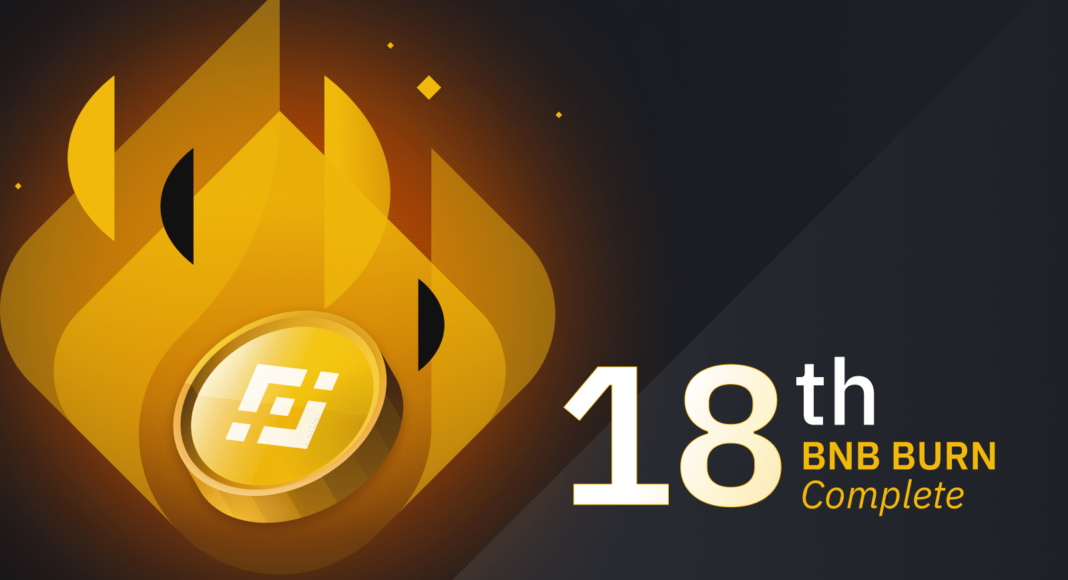 Binance vừa đốt xong 1,684,387 BNB