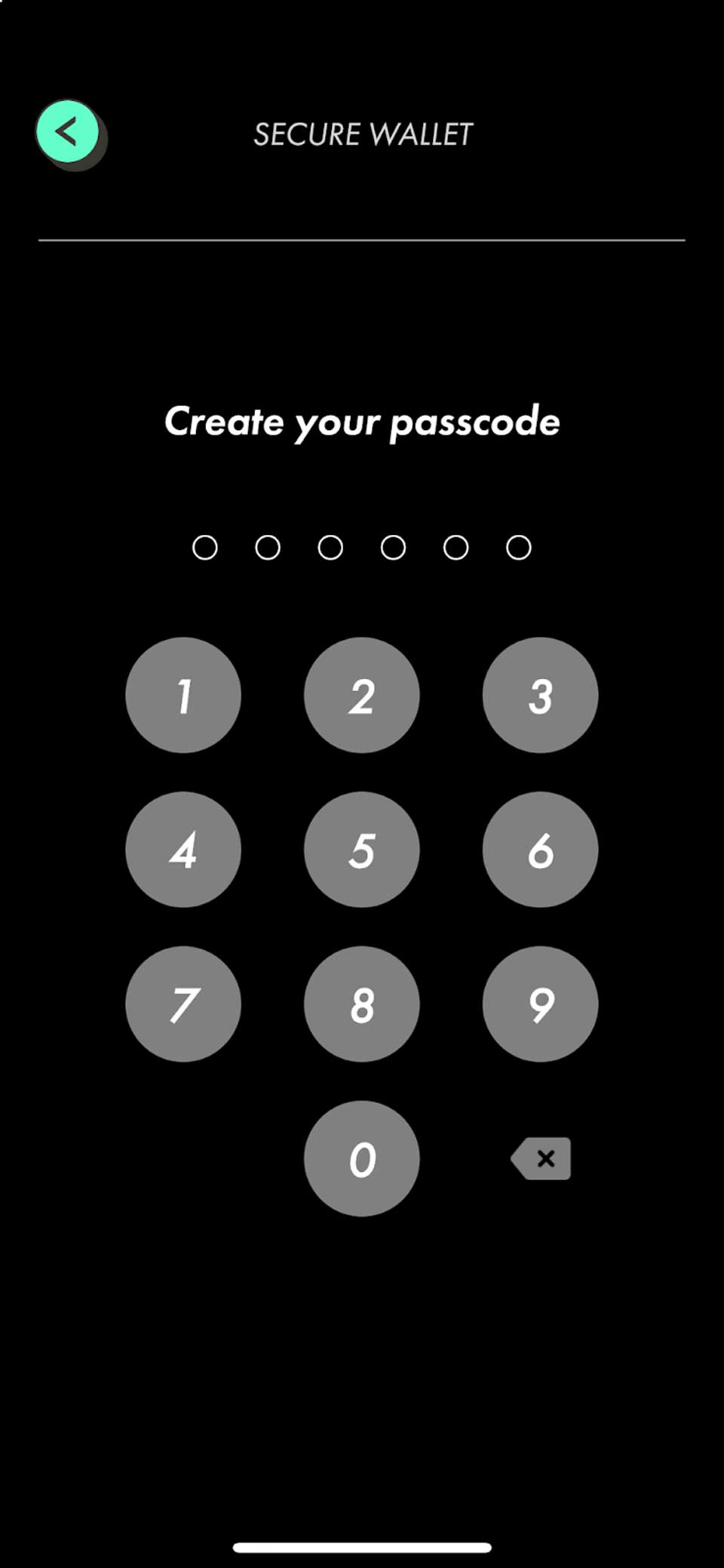 Đặt Passcode