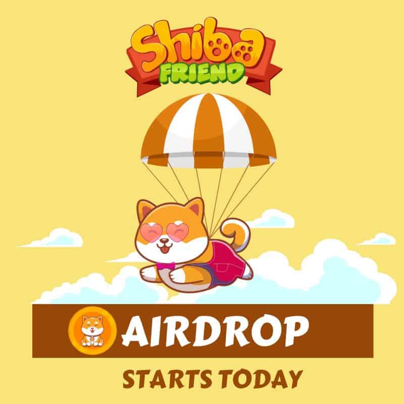 Kiếm tiền từ Airdrop trên CoinMarketCap - Dự án Shiba Friend