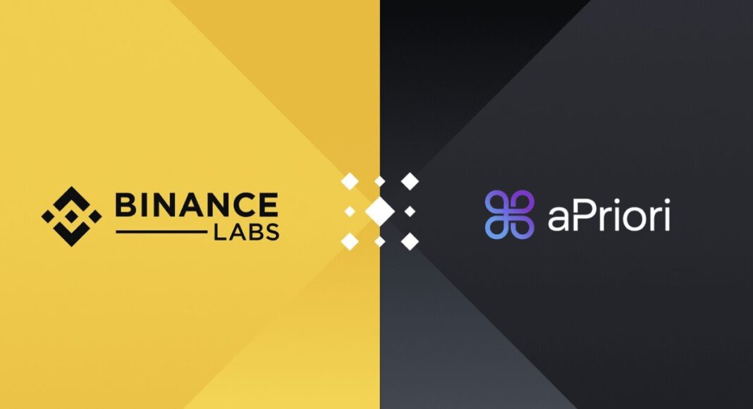 Binance Labs thông báo rót vốn vào aPriori