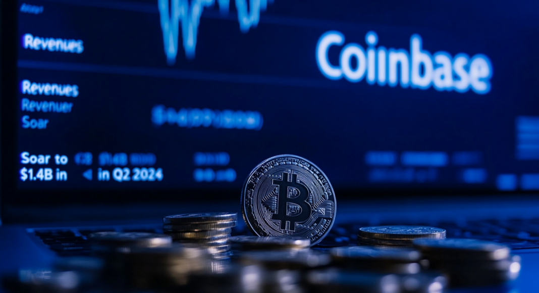 Coinbase Revenues Soar to $1.4B in Q2 2024