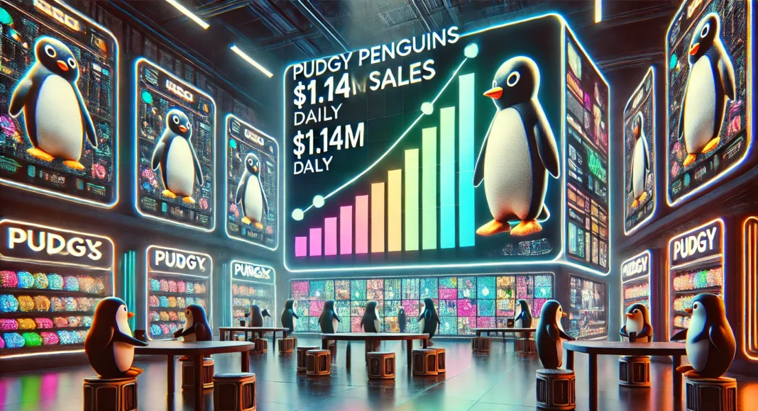 NFT Market Surge: Pudgy Penguins Soar with $1.14M in Daily Sales