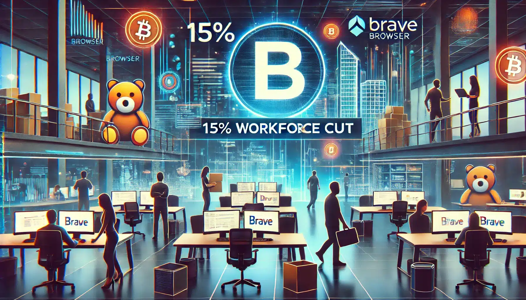 Công ty Brave cắt giảm 15% nhân sự