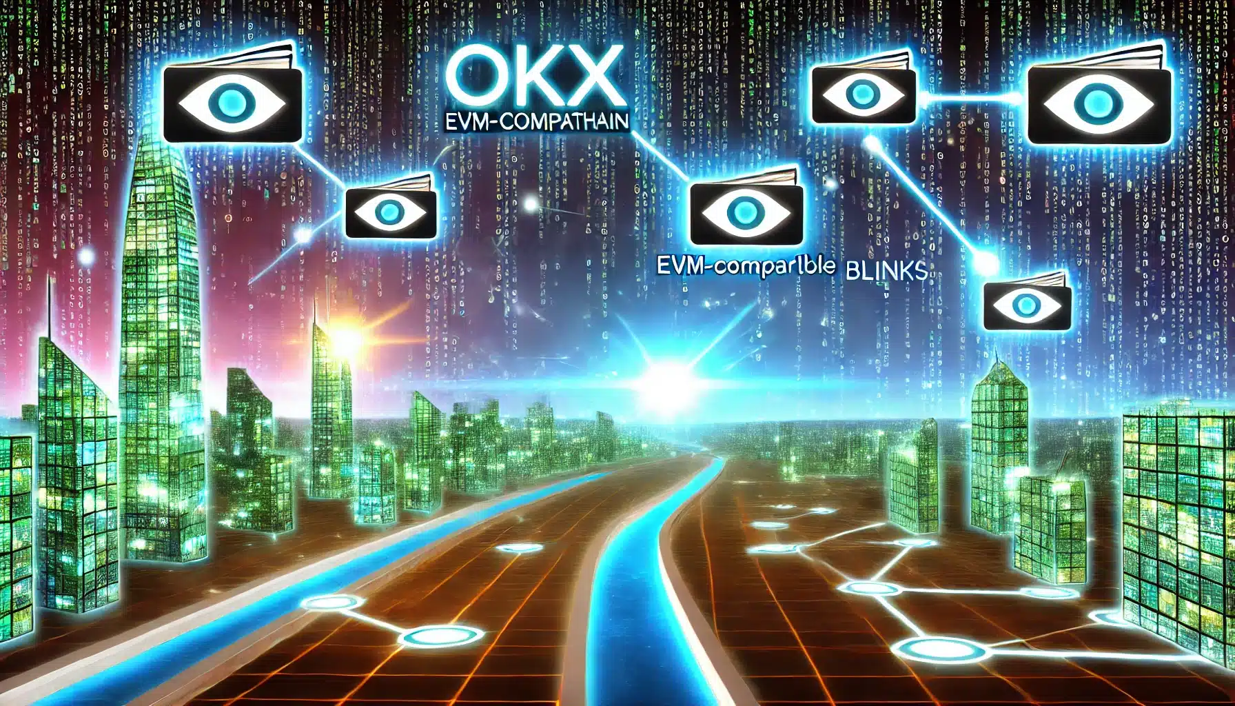 OKX Wallet Expands Blinks to EVM-Compatible ⁢Chains