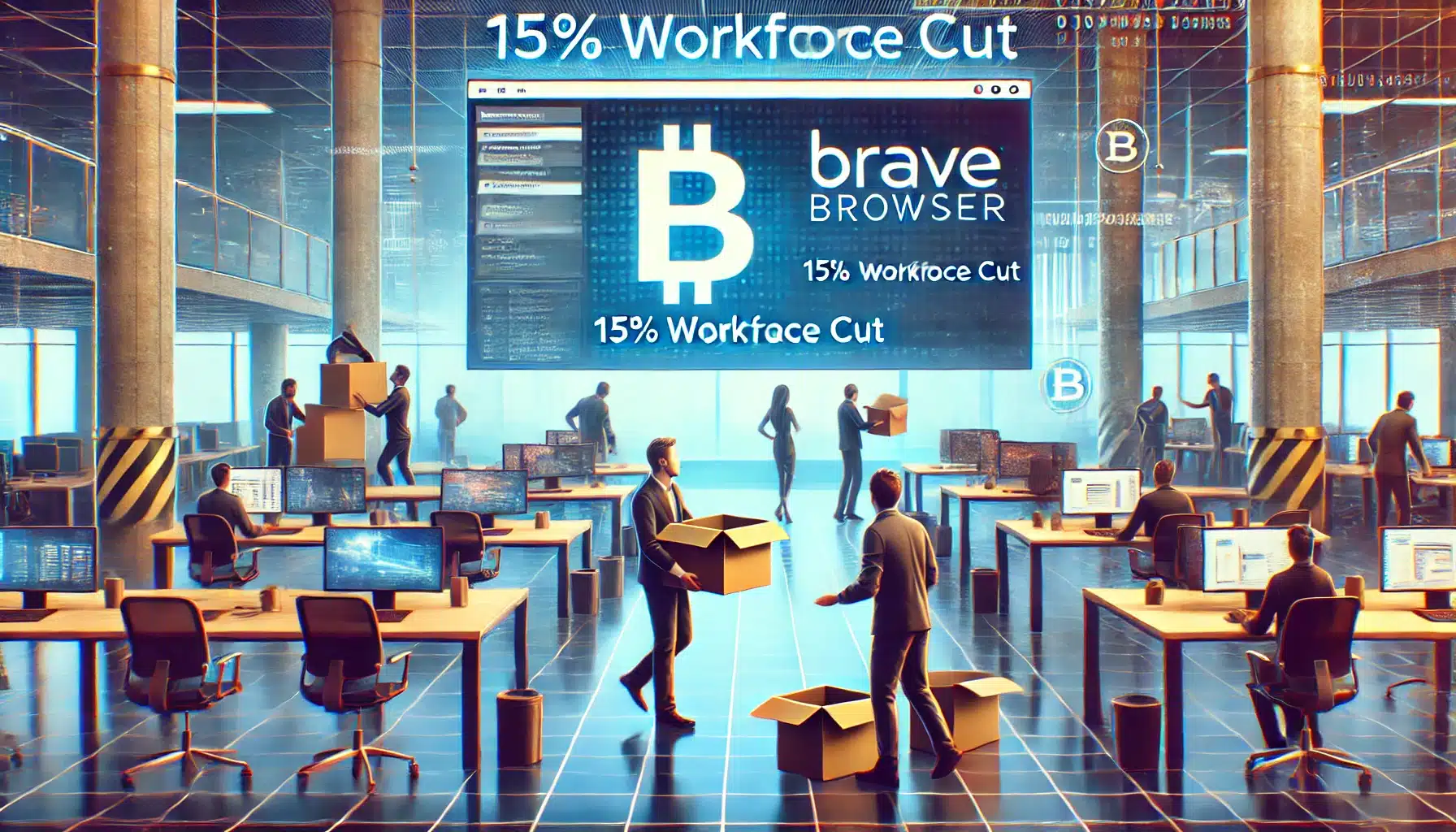 Công ty Brave cắt giảm 15% nhân sự