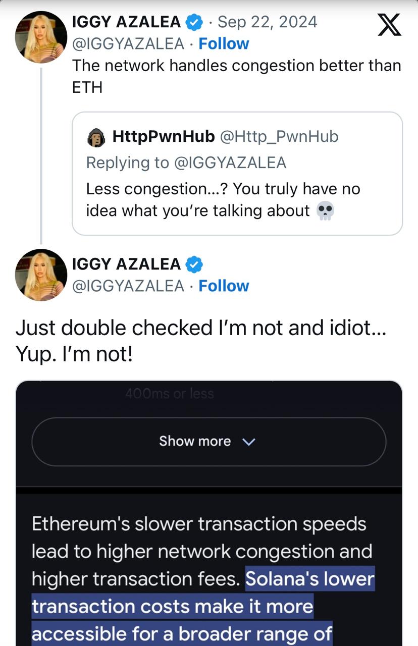 Iggy Azalea ⁣and Vitalik Buterin Recent ⁣Spat