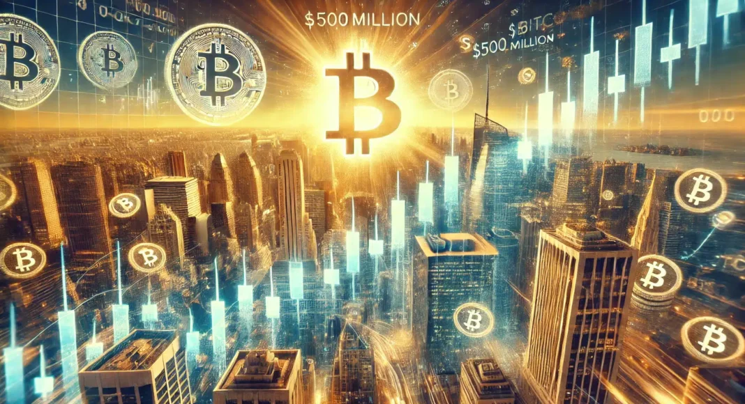 Bitcoin ETFs Cross $500 Million In One-Day Inflows Surge – The Bit Journal