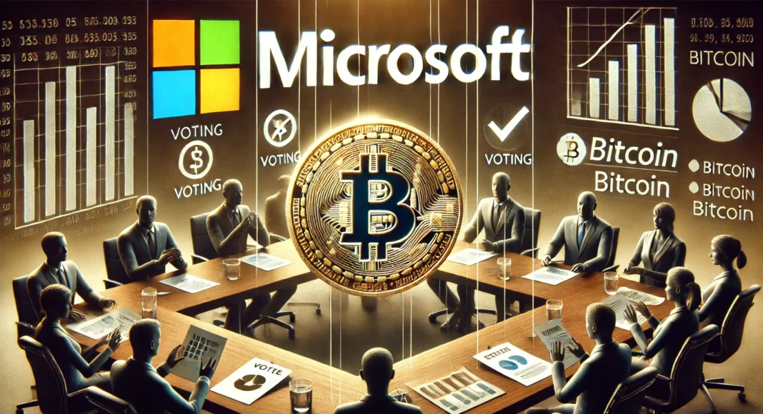 Microsoft’s Bold Bitcoin Proposal: Shareholders to Vote in December! – The Bit Journal