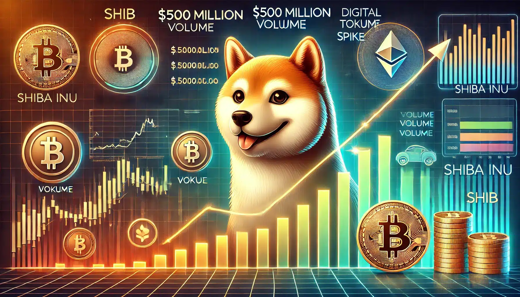 Shiba Inu (SHIB) Sees $500 Million Volume ⁤Spike: Is a Big​ Move Coming? =‍ Cafe Coin