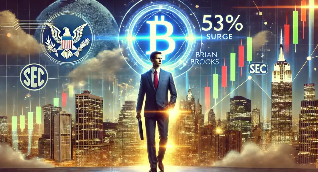 Crypto’s New Savior? Brian Brooks Emerges as SEC Chair Contender, Fueling HBAR’s 53% Surge – The Bit Journal