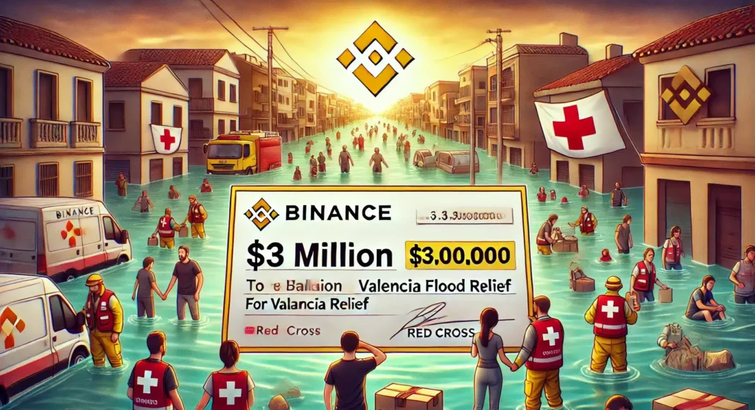 Binance Charity Pledges $3 Million to Aid Valencia Flood Victims via Spanish Red Cross – The Bit Journal