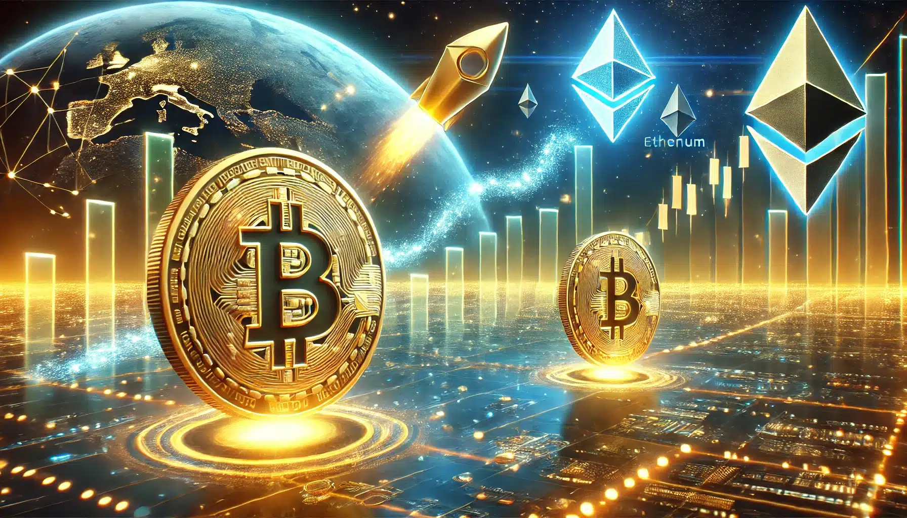 Giá Bitcoin sẽ kiểm tra lại 70k khi Solana gần ⁣180⁣ USD; Ethereum chậm lại