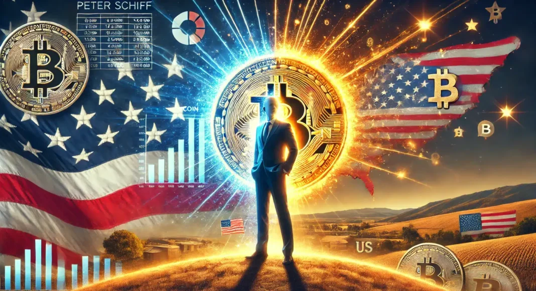 Bitcoin Superpower: Peter Schiff Sparks Controversy Over Bitcoin’s Impact on U.S. Economy