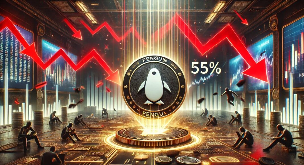 PENGU Crashes 55% After Launch: What Happened to Pudgy Penguins’ Token? – The Bit Journal