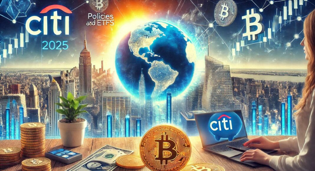 Citi Predicts Crypto Surge in 2025 Driven by Trump Policies and ETF Inflows 