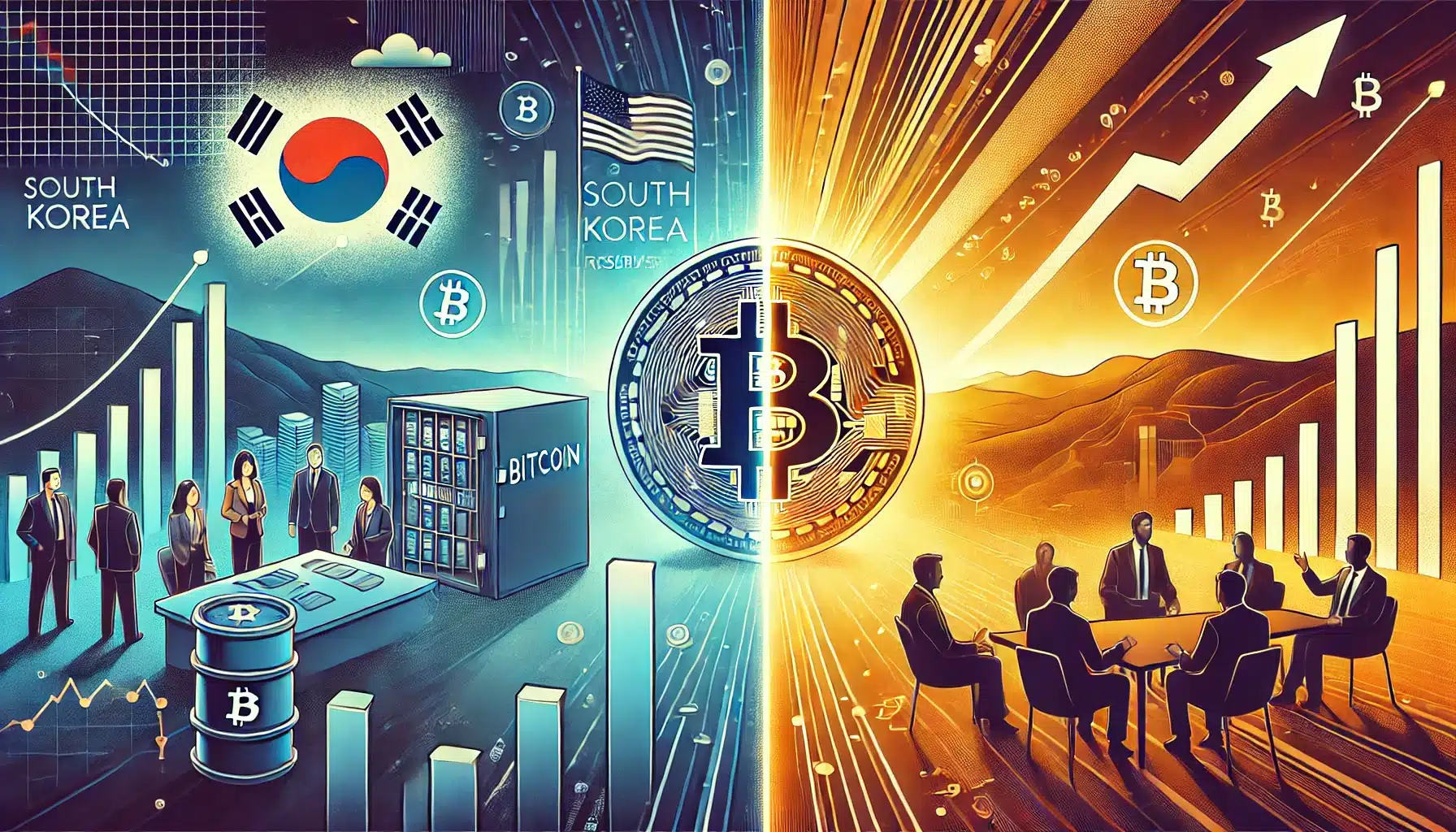 Hàn Quốc chưa sẵn sàng cho kho Bitcoin giữa cơn sốt tiền điện tử của ⁢Mỹ