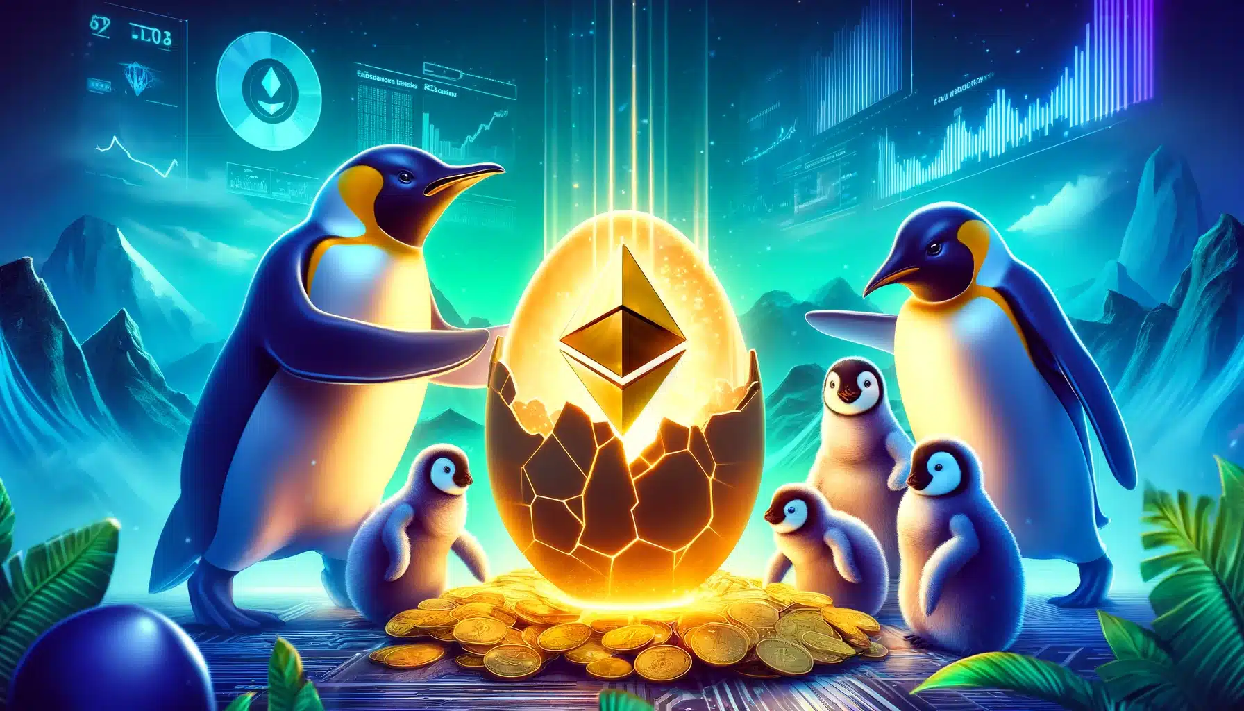 Từ Ethereum đến Solana: Pudgy Penguins thực hiện bước nhảy táo bạo với token PENGU