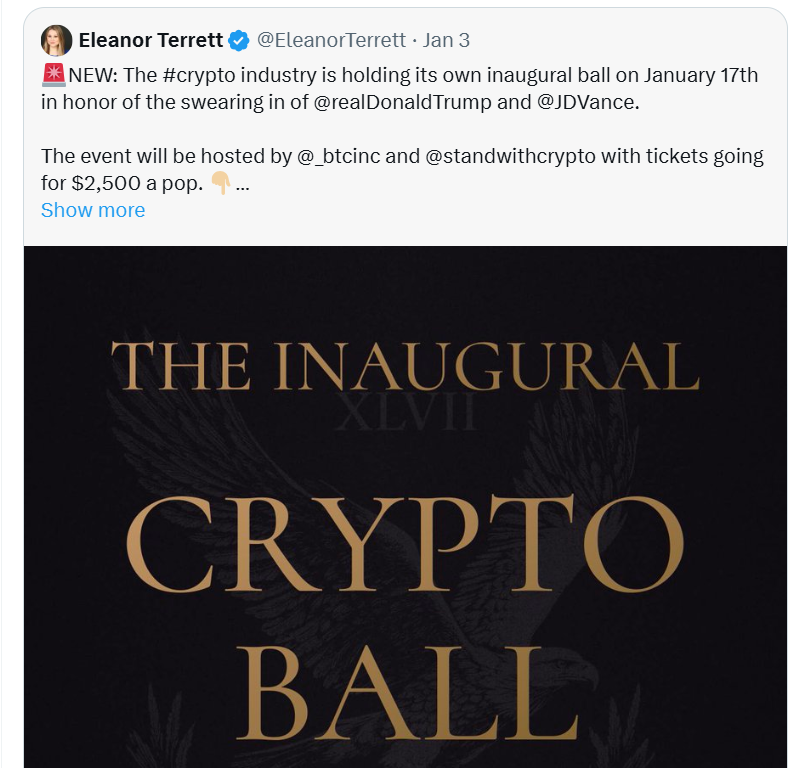 The Inaugural Crypto Ball ⁢2025: Celebrating​ the⁢ Fusion of Blockchain, Tech and Policy