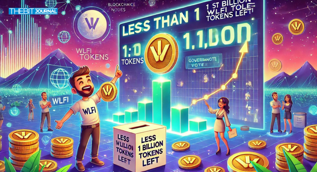 Over 24 Billion WLFI Tokens Are Almost Gone and Why Investors Are Rushing In – The Bit Journal