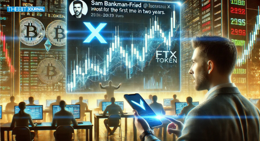 FTT Token Surges 30% After Sam Bankman-Fried’s Shocking Return to X! – The Bit Journal