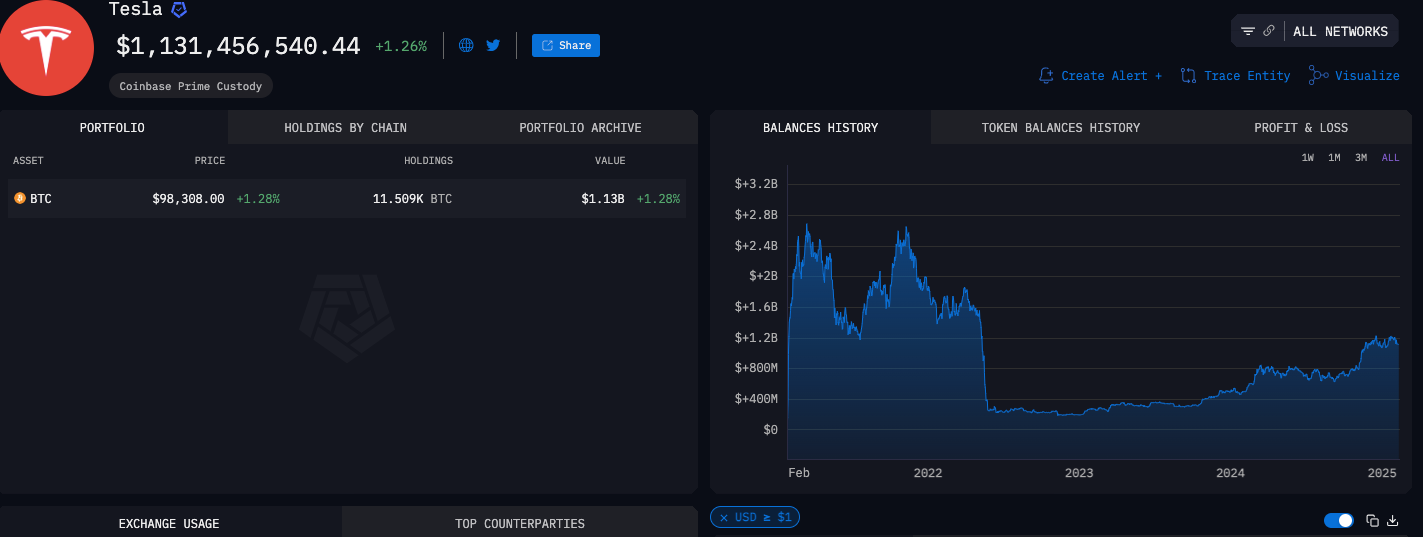 Tesla’s Q4 Surprise: $600M Bitcoin Gain, But Why No Payments Yet