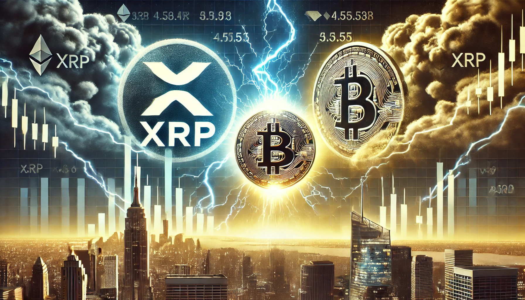 XRP ​vs.‍ Bitcoin: Cuộc chiến gia tăng giữa động thái dự⁤ trữ crypto‌ của Trump