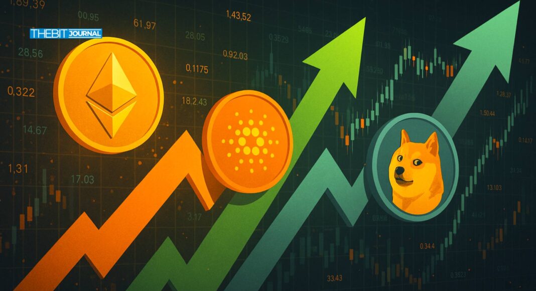 Ethereum, ADA, and Dogecoin Spark $800M in Short Liquidations as Crypto Market Explodes – The Bit Journal