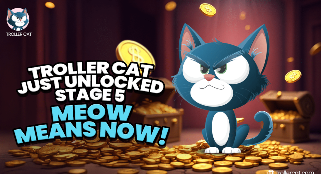 Best 100X Crypto: Troller Cat Explodes 133.2% Amid Dogecoin and Shiba Inu’s Double-Digit Losses as Bitcoin