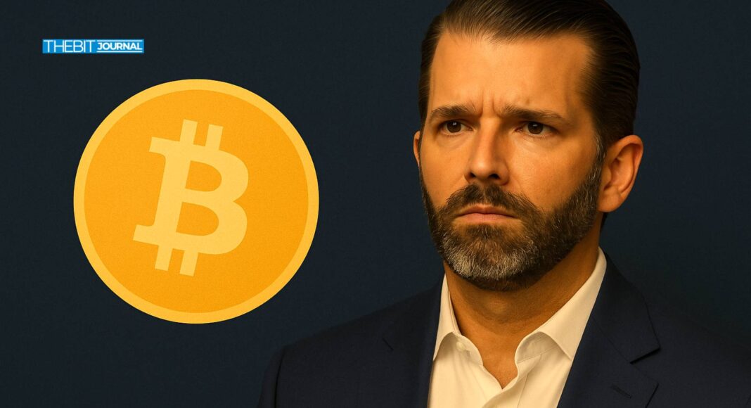 Donald Trump Jr.,Eric ‘Orange-Pilled’Father After De-Banking
