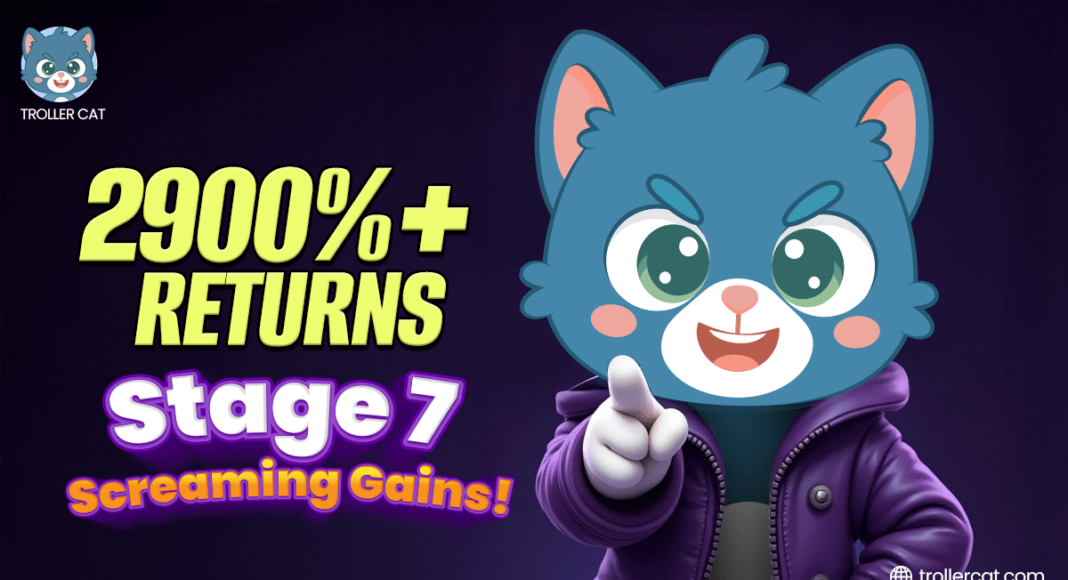 Troller Cat’s 69% APY and 240% Gains Lead Best Meme Coin Presales to Buy This Week, With Popcat and Turbo