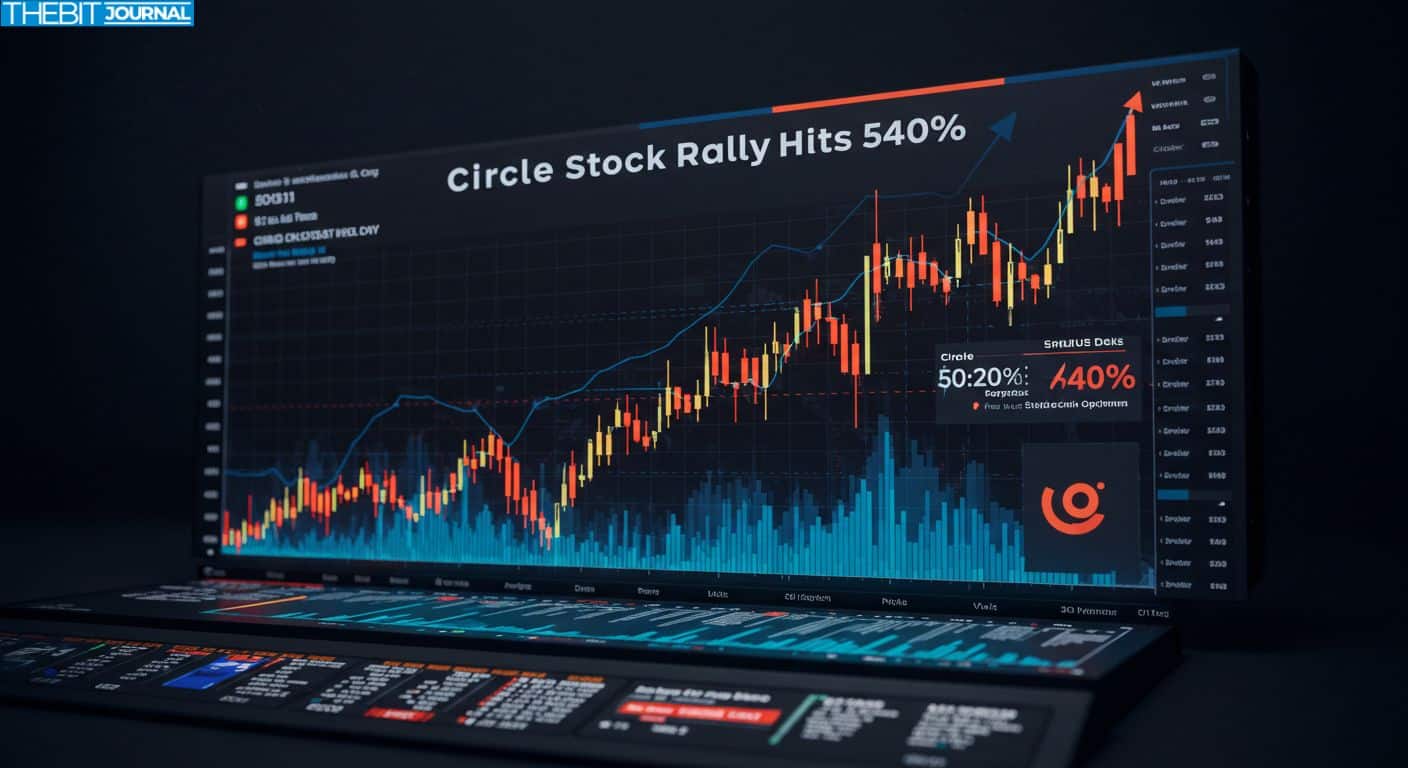 Circle‍ Stock Rally Hits 540%