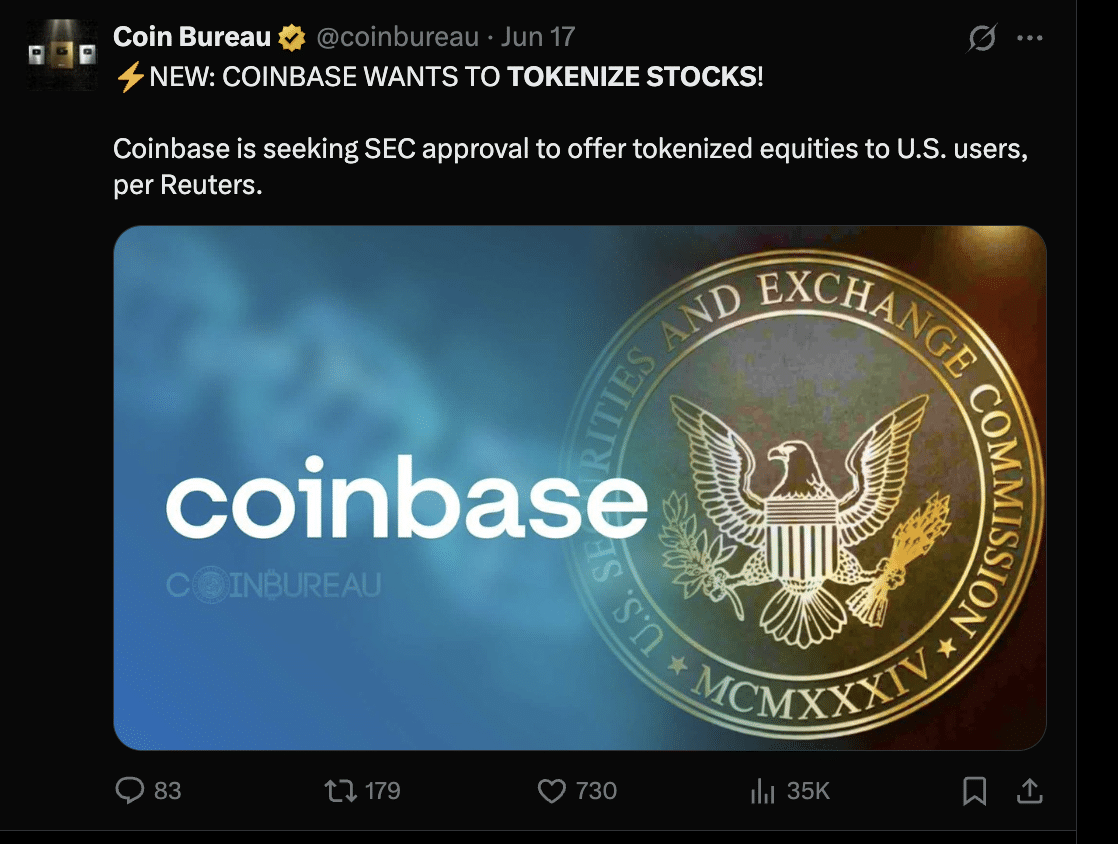 SEC tokenized⁤ stocks approval