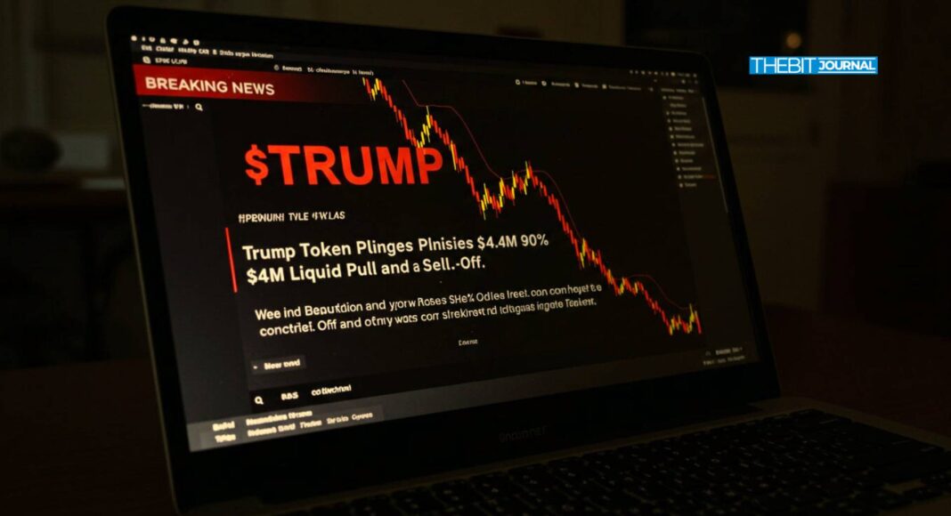Trump Token News: $4.4M Liquidity Exit Shakes Investor Confidence